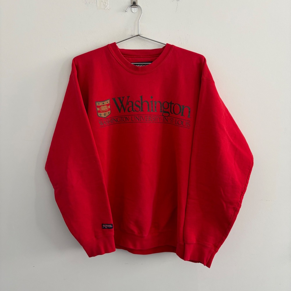 Jansport Washington University in St Louis Red Sweatshirt Medium